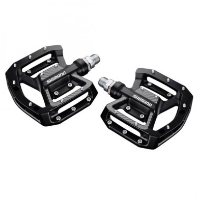 PEDALE VTT ALU SHIMANO GR500 NOIR PICOTS DEMONTABLES 535GR (PR)