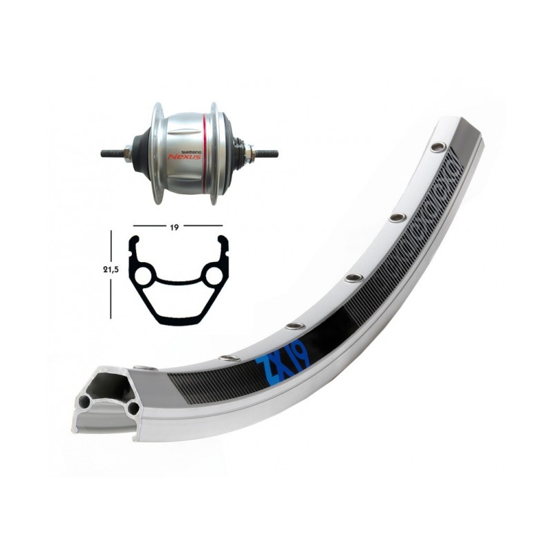 R.AR.28x1.75 WINORA EXAL ZX19 RÉTROP.SG-8R31 135 V-BRAK.AR.M - 2146562700 - 4032191719375