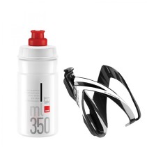 KIT ELITE PORTE-BIDON CEO NR.BR/BLA BIDON JET BL/ROUGE 350ml - 206105 - 8020775040966