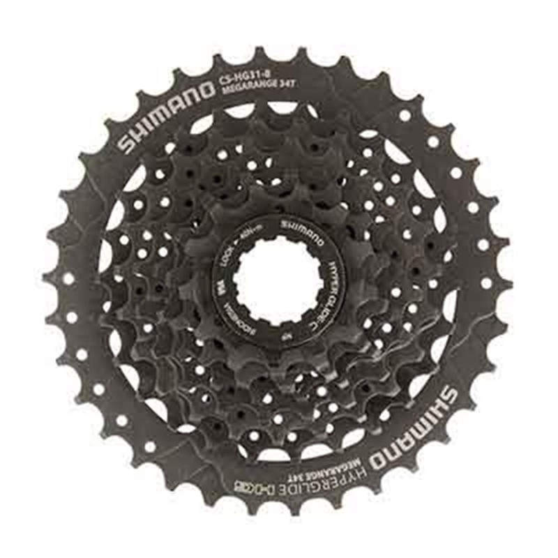 Cassette  8v. Shimano acera hg31  11-34 megarange