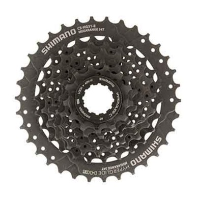 Cassette  8v. Shimano acera hg31  11-34 megarange