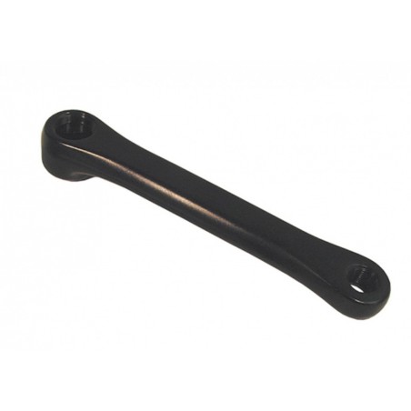 MANIVELLE GAUCHE MIJNENPIEPER 170 mm ACIER NOIRE - 682 - 4260038556825