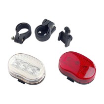 ECLAIRAGE VELO PILE AV AR OPTIMIZ LED (FIXATION AV CINTRE/AR TIGE DE SELLE)