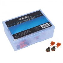 XLC BP-O20 KIT PLAQUETTES FREIN ORGAN.ACIER P/SHI(25 PAIRES) - 2039601500 - 4055149355104