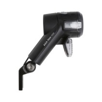 ECLAIRAGE VELO A PILE AVANT SUR FOURCHE AXA NOX SPORT AUTO 12 LUX NOIR LIVRE AVEC 2 PILES AA