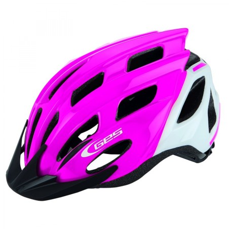 CASQUE GES KORE JUNIOR VTT ROUTE ROSE/BLANC T.(52-56) - H800590 - 8435274968206