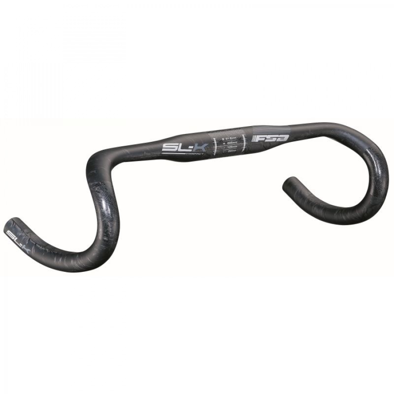 CINTRE FSA SL-K COMPACT 420 mm 31.8 NOIR MAT - 185-0038013030 - 4713170264160