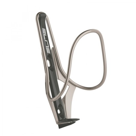 PORTE-BIDON ELITE MOREO ACIER INOXYDABLE NOIR/ARGENT - 137102 - 8020775023396