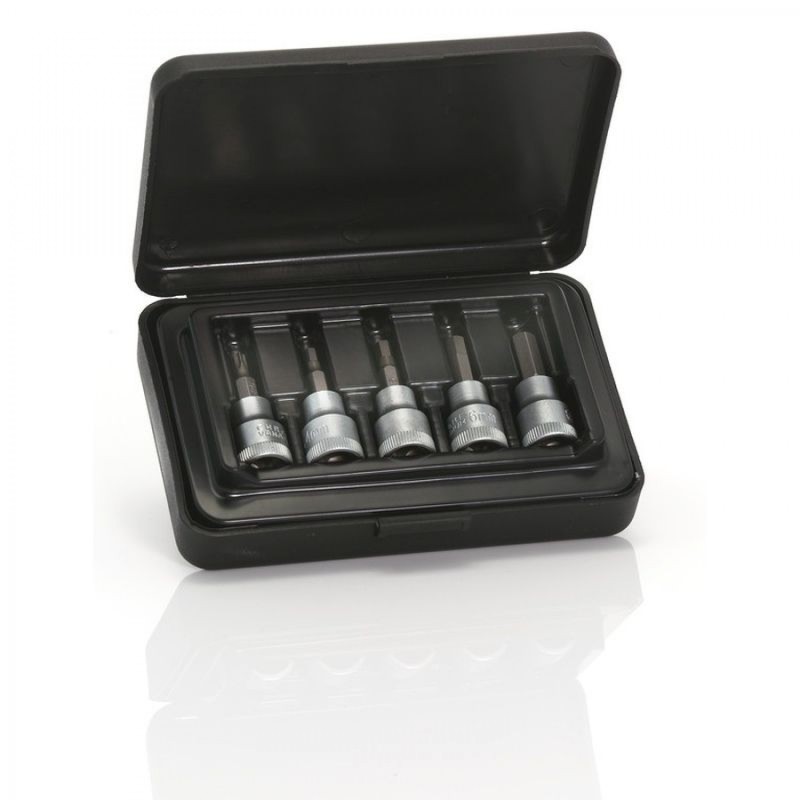 XLC TO-X02  KIT EMBOUTS P/CLÉ DYNAMOMÉTRIQUE 4/5/6/8 mm T25 - 2503612800 - 4032191656847