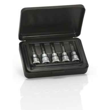 XLC TO-X02  KIT EMBOUTS P/CLÉ DYNAMOMÉTRIQUE 4/5/6/8 mm T25 - 2503612800 - 4032191656847