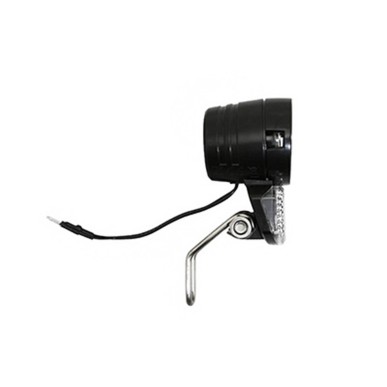 ECLAIRAGE VELO A DYNAMO AVANT SUR FOURCHE AXA ECOLINE A LED 15LUX 2.4W NOIR