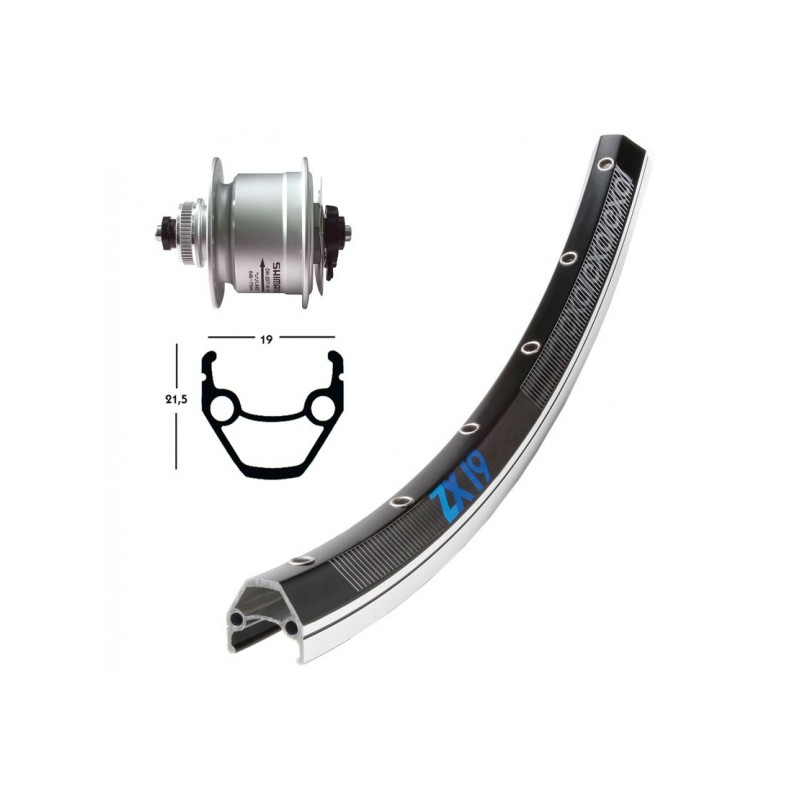 R.AV.28x1.75 WINORA EXAL ZX19 36TR.DIN.DH3D72 BLO.RA.135 N/A - 2146563700 - 4032191745244