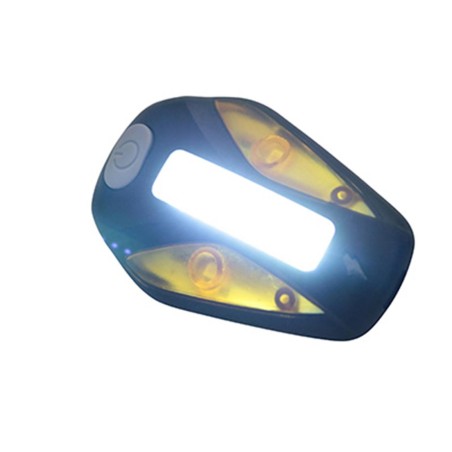 ECLAIRAGE VELO USB AVANT OU ARRIERE SUR CINTRE NEWTON BAR COB LEDS 100 LUMENS NOIR