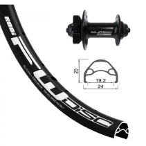 XLC FW-A05 ROUE AV.24x1.90 RODI DI.32T. 6 VIS VA.8.5 S/OE.N. - 2146805000 - 4055149256739