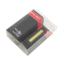 ECLAIRAGE VELO - TROTTINETTE USB AVANT OU ARRIERE SUR CINTRE NEWTON COB LEDS 120 LUMENS NOIR
