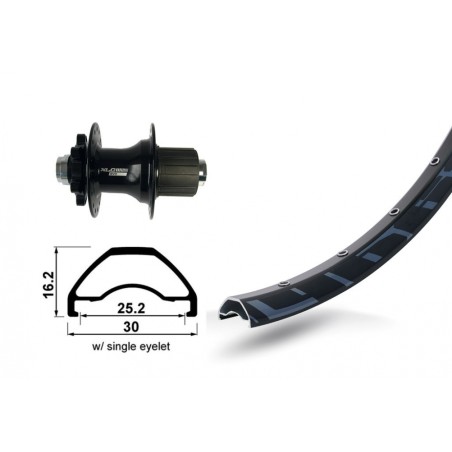 XLC R.AR.27.5  RODI READY 25 DIS.32T.6 VIS 142 VA.8.5 8/9/10 - 2146832200 - 4055149127435