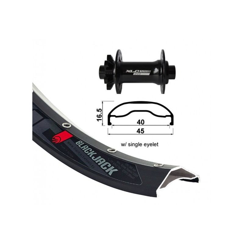 XLC TA-15 R.AV.27.5  RODI READY 40 D.32T.6 VIS 110 BOO.A/OE. - 2146833300 - 4055149127442