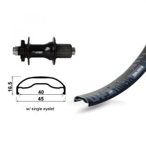 XLC ROUE ARRIÉRE 27.5" AXE 12MM-148MM 6 TROUS NOIRE - 2146833400 - 4055149127459