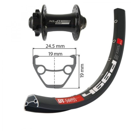 XLC TA-15 R.AV.29  DT SW.D466 DIS.32T.6 VIS 100 VA.6.5 A/OE. - 2146851000 - 4055149016906