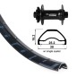 XLC TA-15 R.AV.29  RODI READY 25 DIS.32T.6 VIS 110 BOO.A/OE. - 2146852900 - 4055149252717