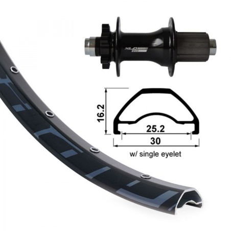 XLC R.AR.29  RODI READY 25 DIS.32T.6 VIS 148 VAL.8.5 A/OE.N. - 2146853000 - 4055149252724
