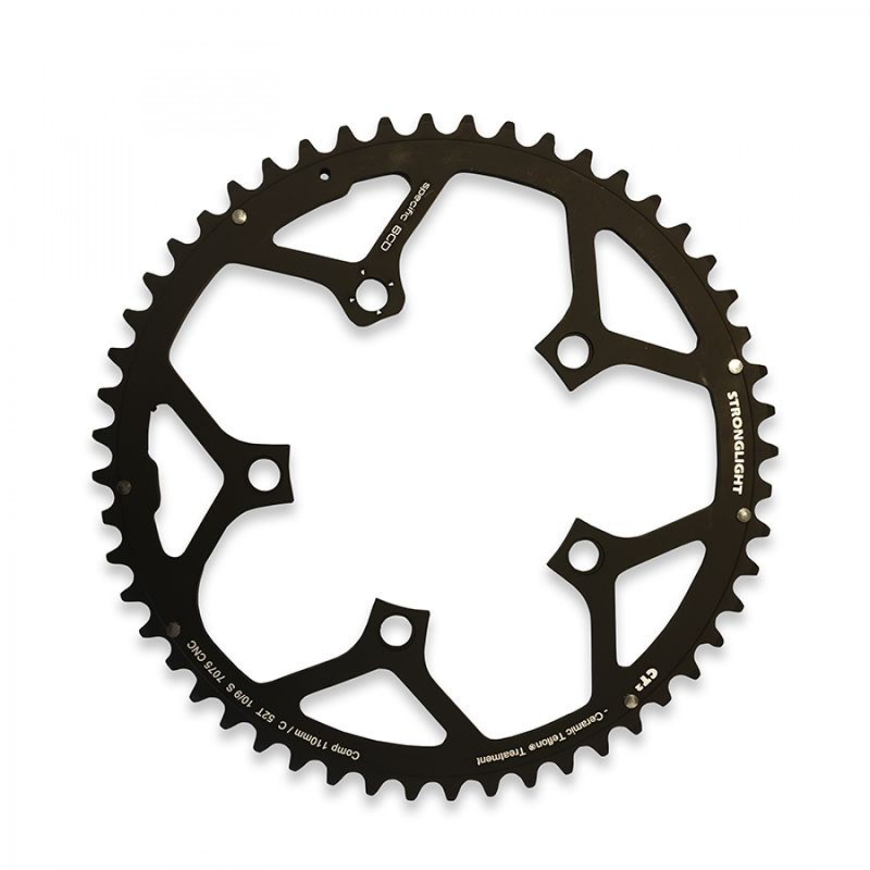 PLATEAU STRONGLIGHT CT2 COMPACT CAMPAGNOLO 9/10V NOIR 52 - 273526 - 3700223704347
