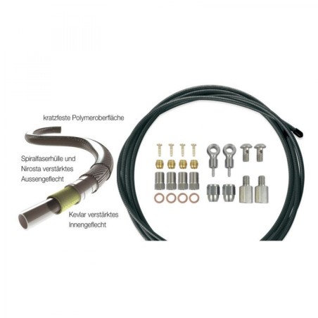XLC BR-X63 DURITE FREIN À DISQUE A/KIT UNIV.NIRO 2500 mm NR. - 2500376000 - 4055149026493