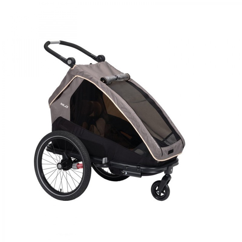 XLC REMORQUE ENFANT MONO S 20   GRIS/BEIGE/ANTHRACITE - 3092000700 - 4055149454623