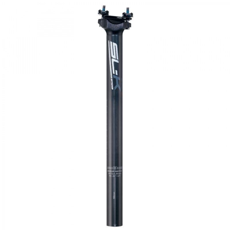 TIGE DE SELLE FSA SL-K CARBONE SB0 27.2 mm 400mm DI2 NR MATE - 192-0059033030 - 4713170261299