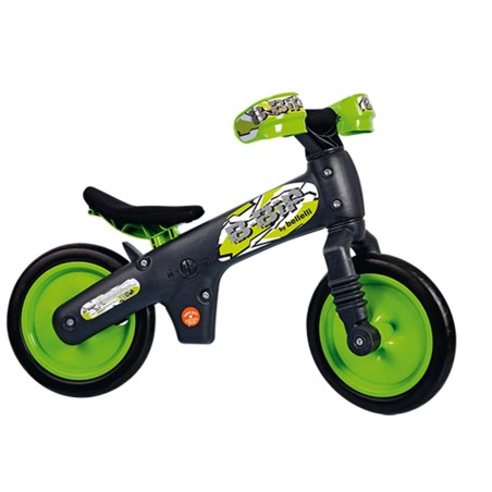 VELO  SANS PEDALE "DRAISIENNE" BELLELLI B BIP GRIS/VERT