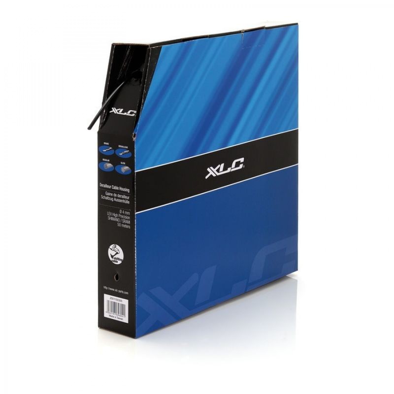 XLC SH-X03 GAINE DE DÉRAILLEUR 4 mm NOIRE( BOÎTE DE 50 M ) - 2501150300 - 4032191696041
