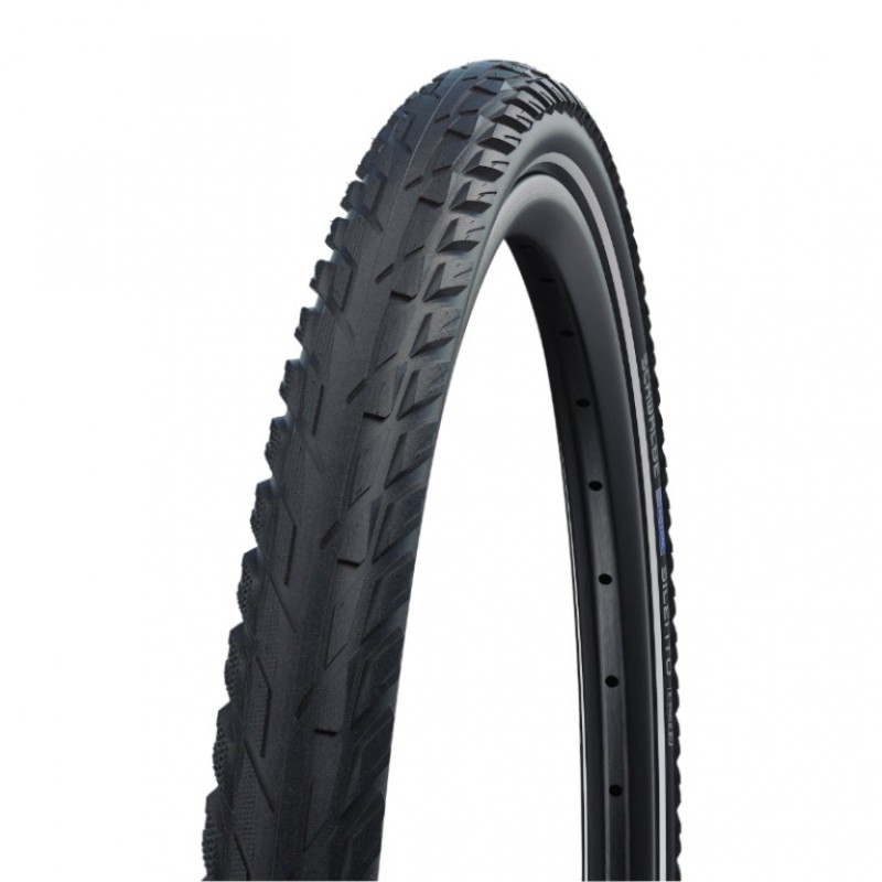 Pneu vtc cross 700 x 47 (28-29 x 1,75) Schwalbe silento noir tr (47-622) renfort k-guard flanc reflex