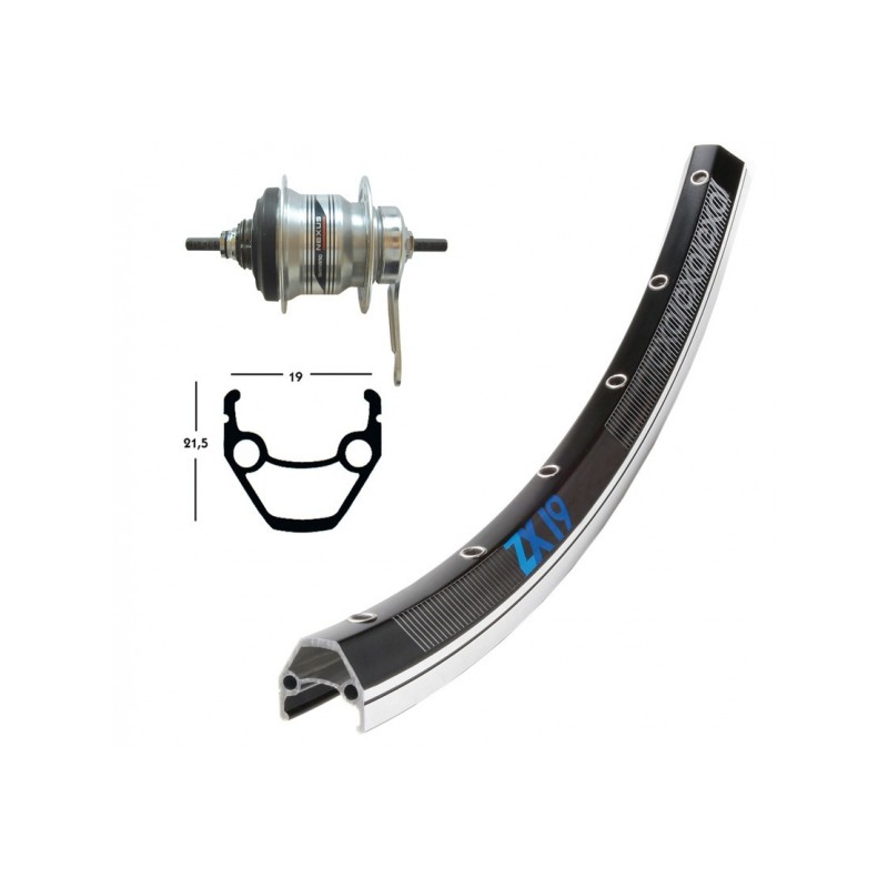 R.AR.28x1.75 WINORA EXAL ZX19 RÉTROP.36TR.NEXUS 128 7V NR/AR - 2146564100 - 4032191677965
