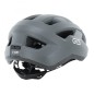 CASQUE VELO ADULTE GES ROUTE-GRAVEL X-WAY GRIS METAL IN-MOLD TAILLE 54-58 FIT-SYSTEM (VENDU EN BOITE)