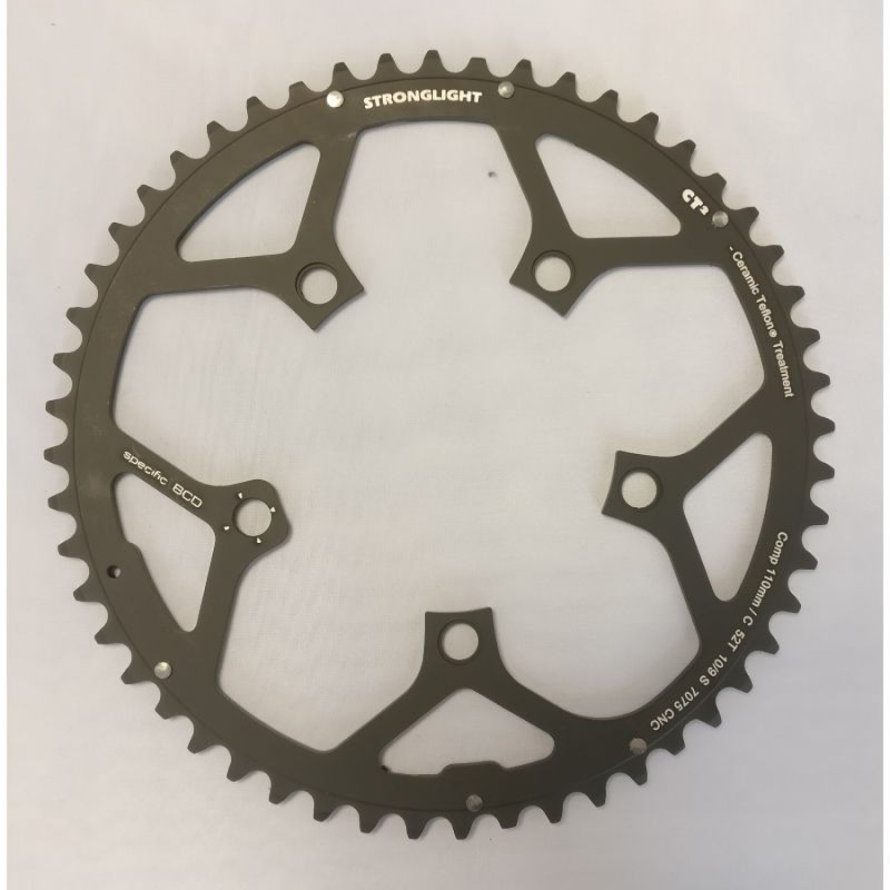 PLATEAU STRONGLIGHT CT2 COMPACT CAMPAGNOLO 9/10V NOIR 50D - 273524 - 3700223704354