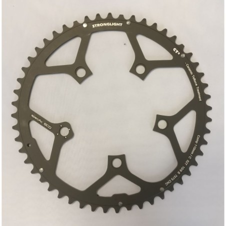 PLATEAU STRONGLIGHT CT2 COMPACT CAMPAGNOLO 9/10V NOIR 50D - 273524 - 3700223704354