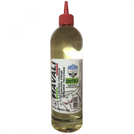 LIQUIDE À FREINS NAVALI VÉLO DOT-5.1 SYNTHÉTIQUE 500 ml - L0111 - 8437098712140