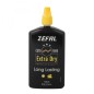 LUBRIFIANT VELO CHAINE ET DERAILLEUR ZEFAL SECHE DRY WAX POUR CONDITION SECHE OU POUSSIEREUSE (BURETTE 120ml)