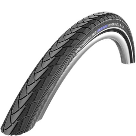 Pneu city 20 x 1.35 Schwalbe marathon plus noir tr  (35-406)  renfort 5mm flanc reflex