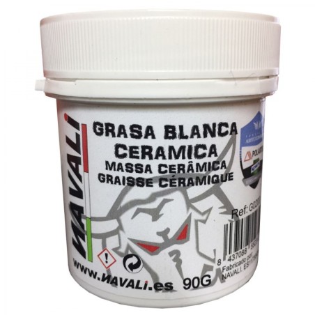 GRAISSE CÉRAMIQUE BLANCHE NAVALI 90 g - G0200 - 8437088552312