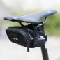 SACOCHE DE SELLE VELO ZEFAL ZLIGHT PACK XS 0,3L NOIR-GRIS FIXATION VELCRO