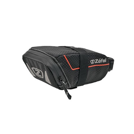 SACOCHE DE SELLE VELO ZEFAL ZLIGHT PACK S 0.5L NOIR-GRIS FIXATION VELCRO