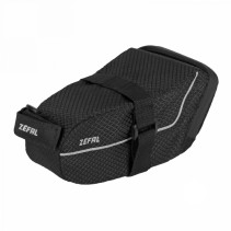 SACOCHE DE SELLE VELO ZEFAL ZLIGHT PACK M 0.9L NOIR-GRIS FIXATION VELCRO