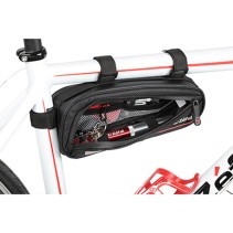 SACOCHE DE CADRE VELO ZEFAL Z FRAME 1.3L NOIR FIXATION VELCRO