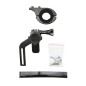 Fixation z handlebar sur cintre deporte pour coque smartphone Zefal console etanche (compatible gopro)