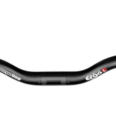 CINTRE ERGOTEC ERGO ALU 610mm 25.4 HAUT.30mm 16º NOIR - 16202101 - 4016538085378