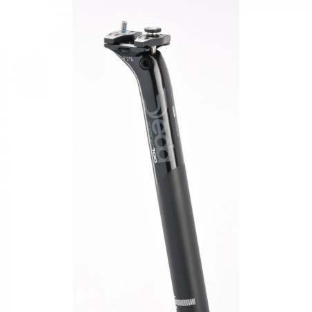 TIGE DE SELLE DEDA ZERO 100 ALU 350 mm - 27.2 NOIRE MATE - D100BOB27 - 8059265687930