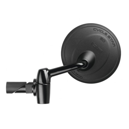 RÉTROVISEUR BM CYCLE STAR P/DIA.17.2-22mm CONVEXE PLIA.80mm - 903/7 - 4006021010307