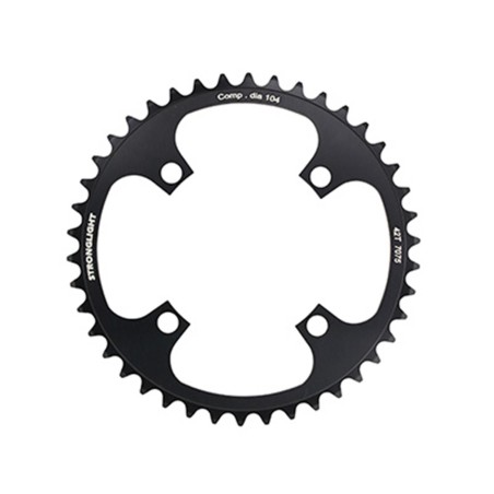 PLATEAU VAE-E-BIKE 4BRA D.104 POUR BOSCH STRONGLIGHT 42DTS MONO NOIR ALU 7075 (POUR SYSTEME 1ere ET 3ème GENERATION -