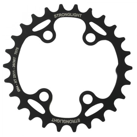 PLATEAU XT STRONGLIGHT INTERNE 24 DENTS 2x11 BCD64 4 BRANCHE - 272303 - 3700223718108